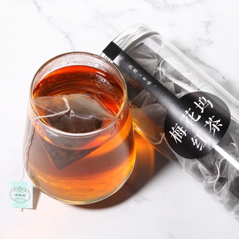 茶林場 三角茶包 袋泡茶 梅花塢紅茶 25包罐裝